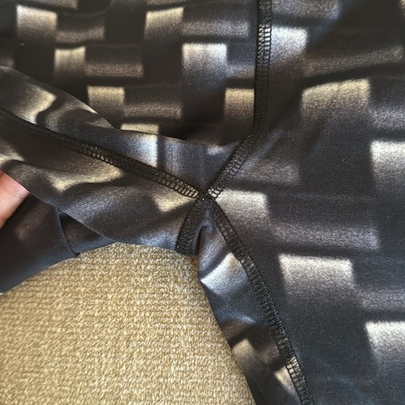 Fantasma MCQ ALEXANDER MCQUEEN Crop Ankle Cotton Blend Jersey Legging XS - Picture 4 of 11